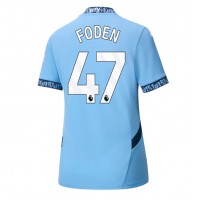 Manchester City Phil Foden #47 Hemmatröja Dam 2024-25 Kortärmad